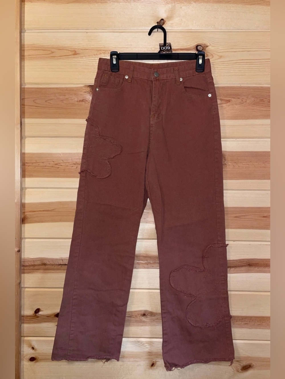 Women’s Patchwork Flower Jeans